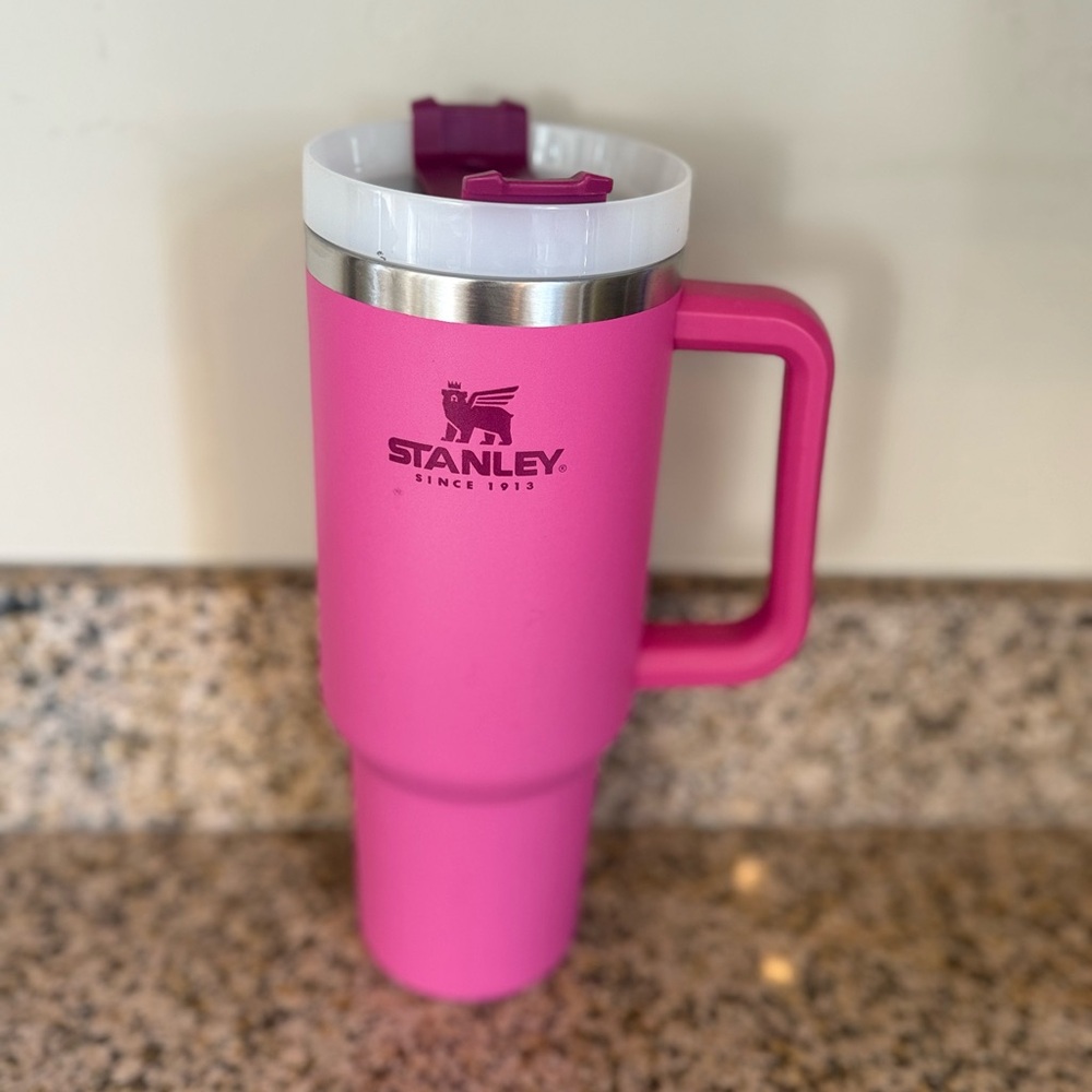 Stanley Pink Insulated Mug with Handle